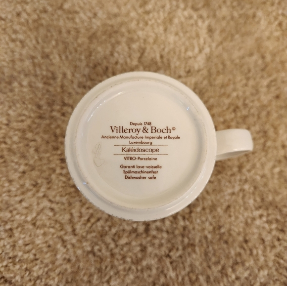 Rare Villeroy & Boch Kaleidoscope Mug Cup - Picture 6 of 6